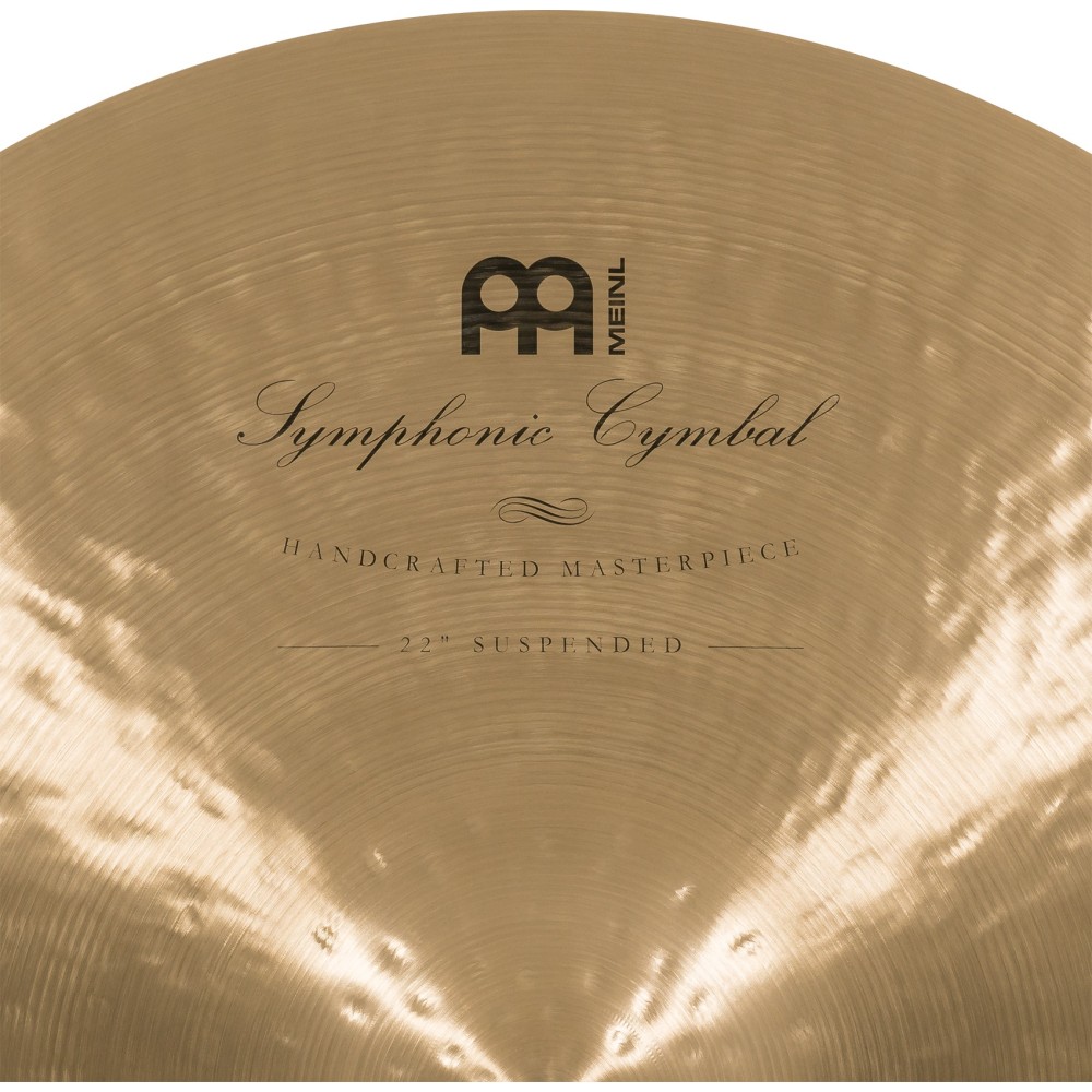 22" MEINL Symphonic Cymbals suspended