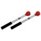 MEINL Percussion Samba Beater Aluminium 2" Felt Beater Pair SB1-2