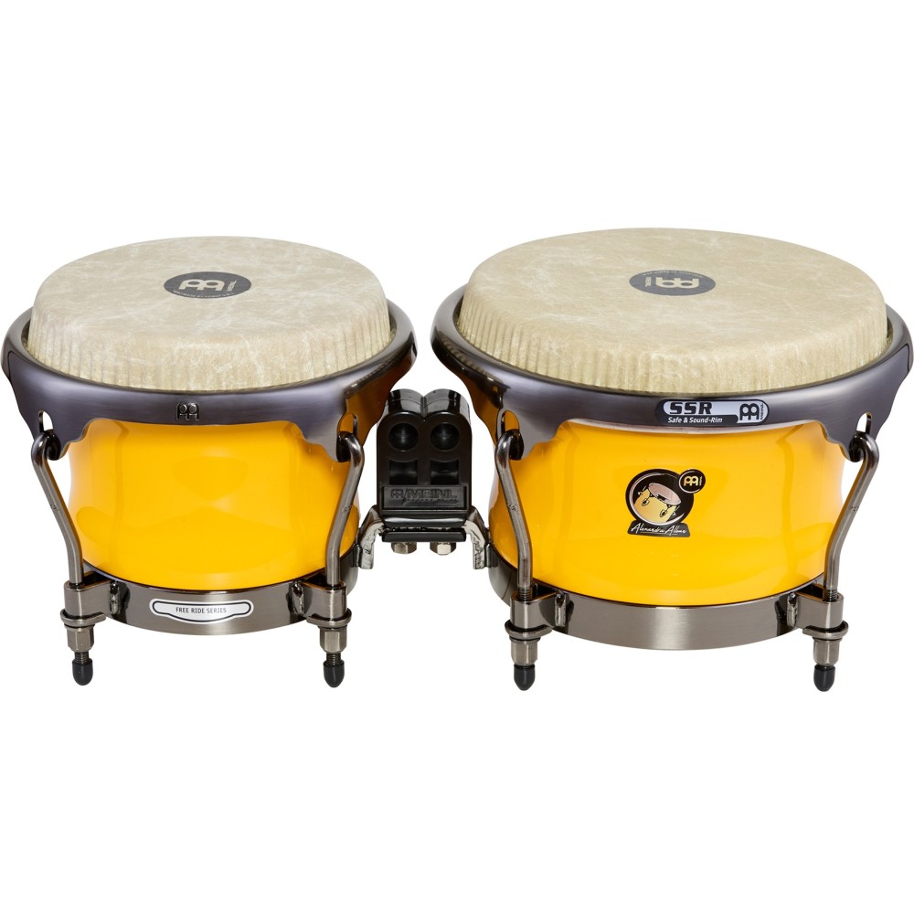 Бонги MEINL Percussion Artist Series Alexandra Alban Signature Sunrise Yellow Bongo AA400SY