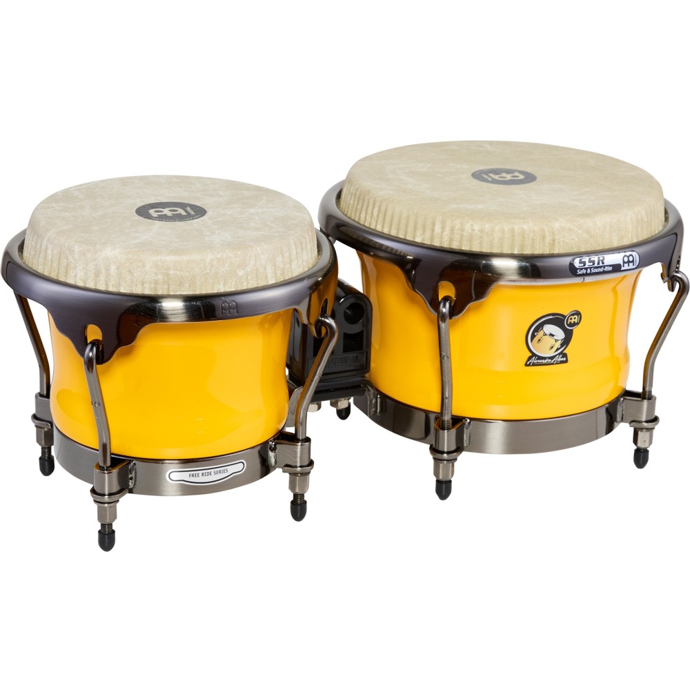 Бонги MEINL Percussion Artist Series Alexandra Alban Signature Sunrise Yellow Bongo AA400SY Бонги MEINL Percussion Artist Series Alexandra Alban Signature Sunrise Yellow Bongo AA400SY
