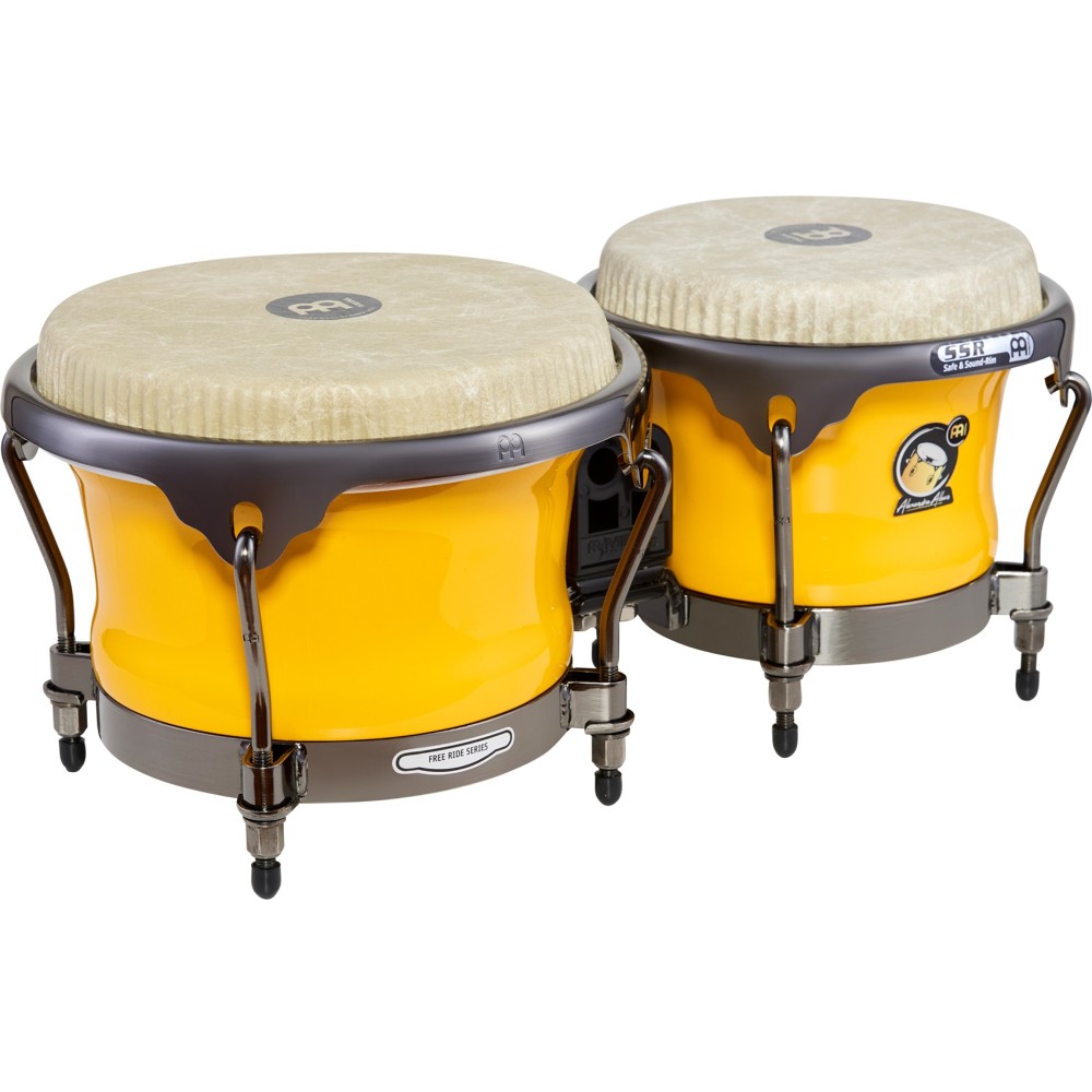 Бонги MEINL Percussion Artist Series Alexandra Alban Signature Sunrise Yellow Bongo AA400SY Бонги MEINL Percussion Artist Series Alexandra Alban Signature Sunrise Yellow Bongo AA400SY