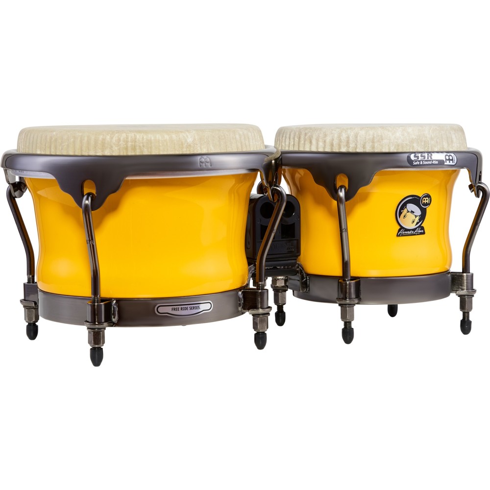 Бонги MEINL Percussion Artist Series Alexandra Alban Signature Sunrise Yellow Bongo AA400SY Бонги MEINL Percussion Artist Series Alexandra Alban Signature Sunrise Yellow Bongo AA400SY