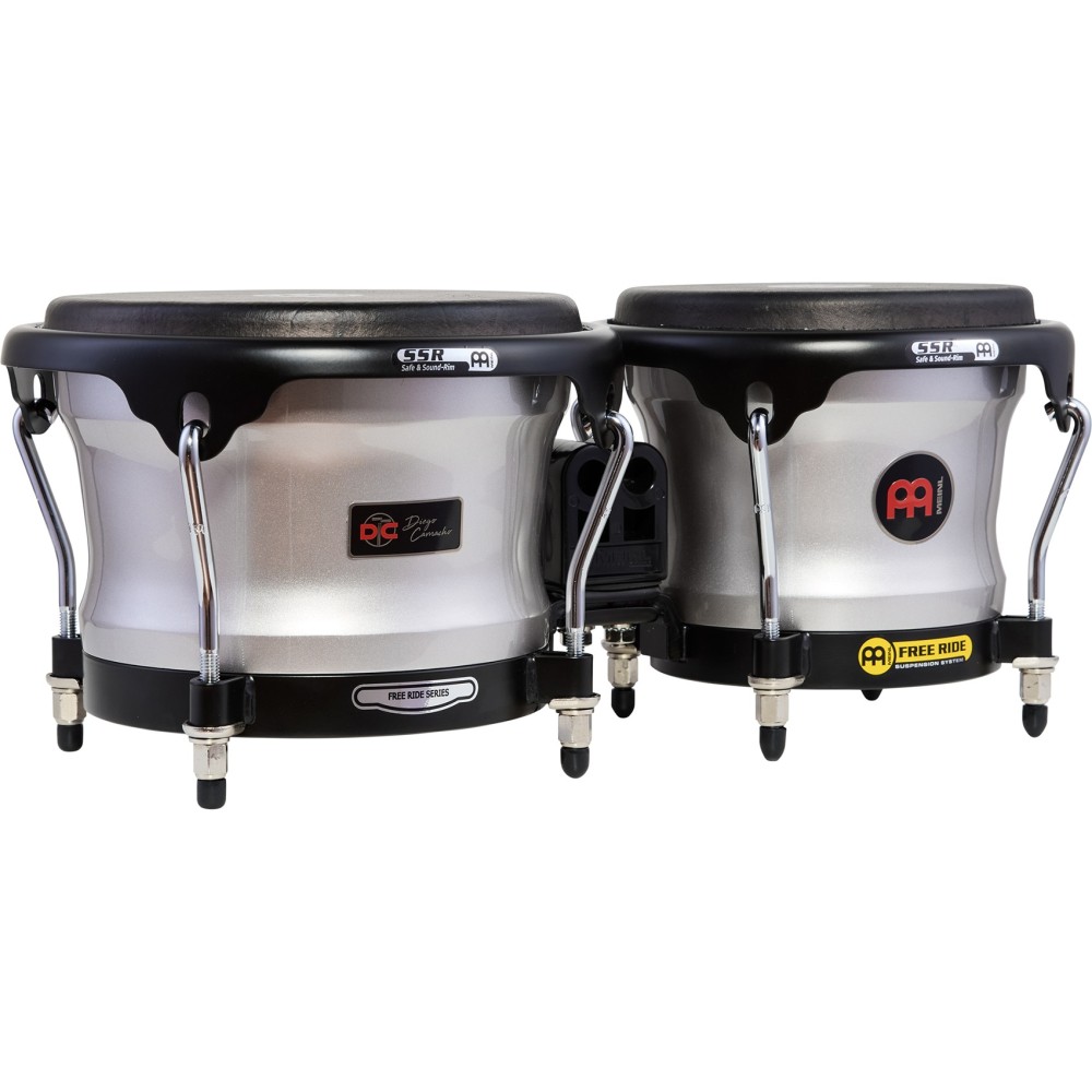 Бонги MEINL Percussion Artist Series Diego Camacho Signature Pearl Grey Bongo DC400PG Бонги MEINL Percussion Artist Series Diego Camacho Signature Pearl Grey Bongo DC400PG