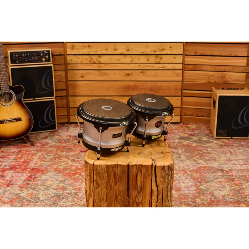 Бонги MEINL Percussion Artist Series Diego Camacho Signature Pearl Grey Bongo DC400PG Бонги MEINL Percussion Artist Series Diego Camacho Signature Pearl Grey Bongo DC400PG