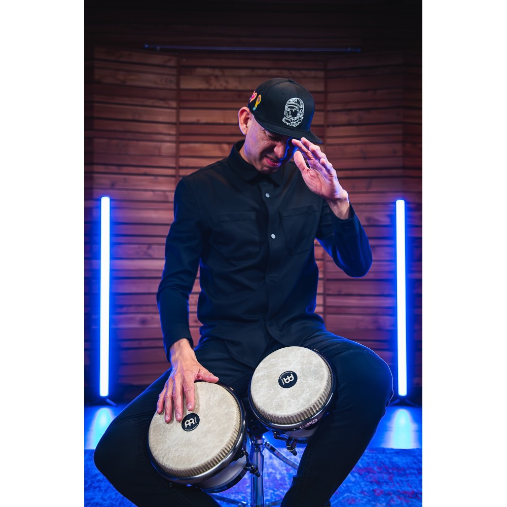 Бонги MEINL RS400PW Artist Series Roberto Serrano Signature Pearl White Bongo