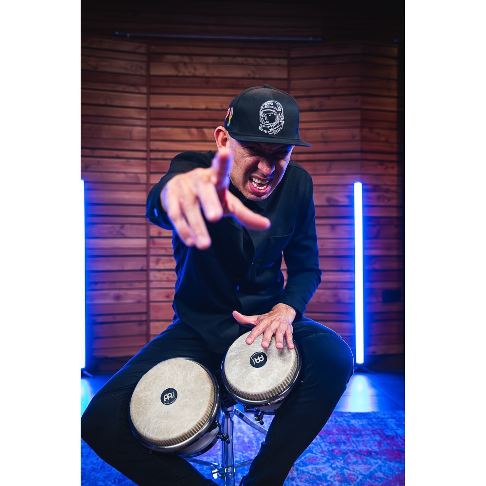 Бонги MEINL RS400PW Artist Series Roberto Serrano Signature Pearl White Bongo