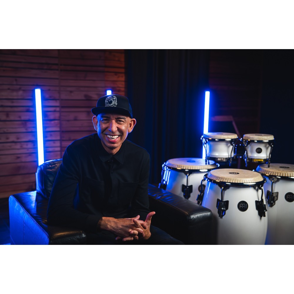 Бонги MEINL RS400PW Artist Series Roberto Serrano Signature Pearl White Bongo
