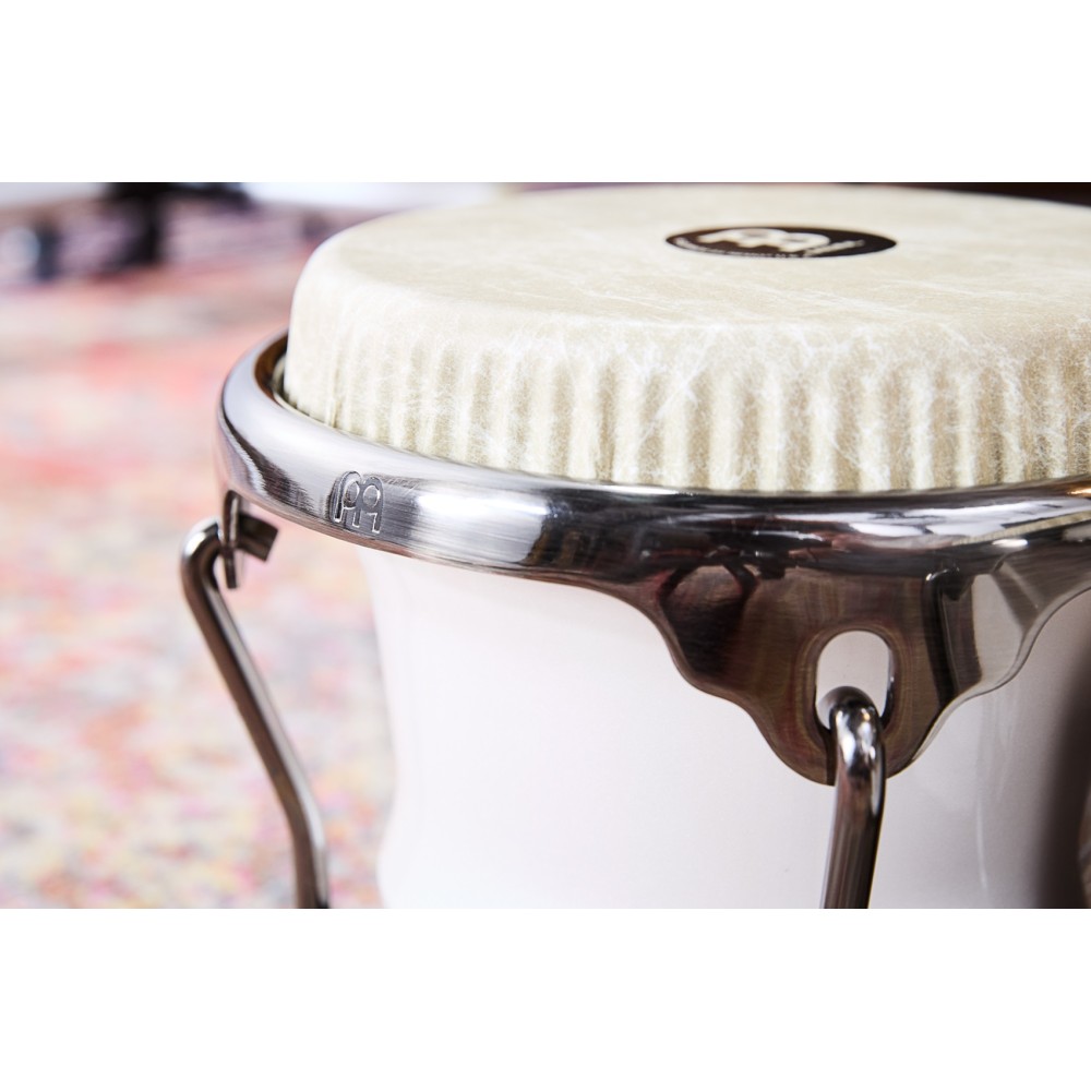 Бонги MEINL RS400PW Artist Series Roberto Serrano Signature Pearl White Bongo