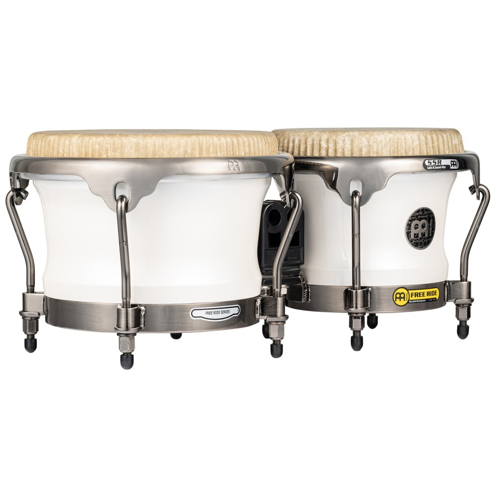 Бонги MEINL RS400PW Artist Series Roberto Serrano Signature Pearl White Bongo
