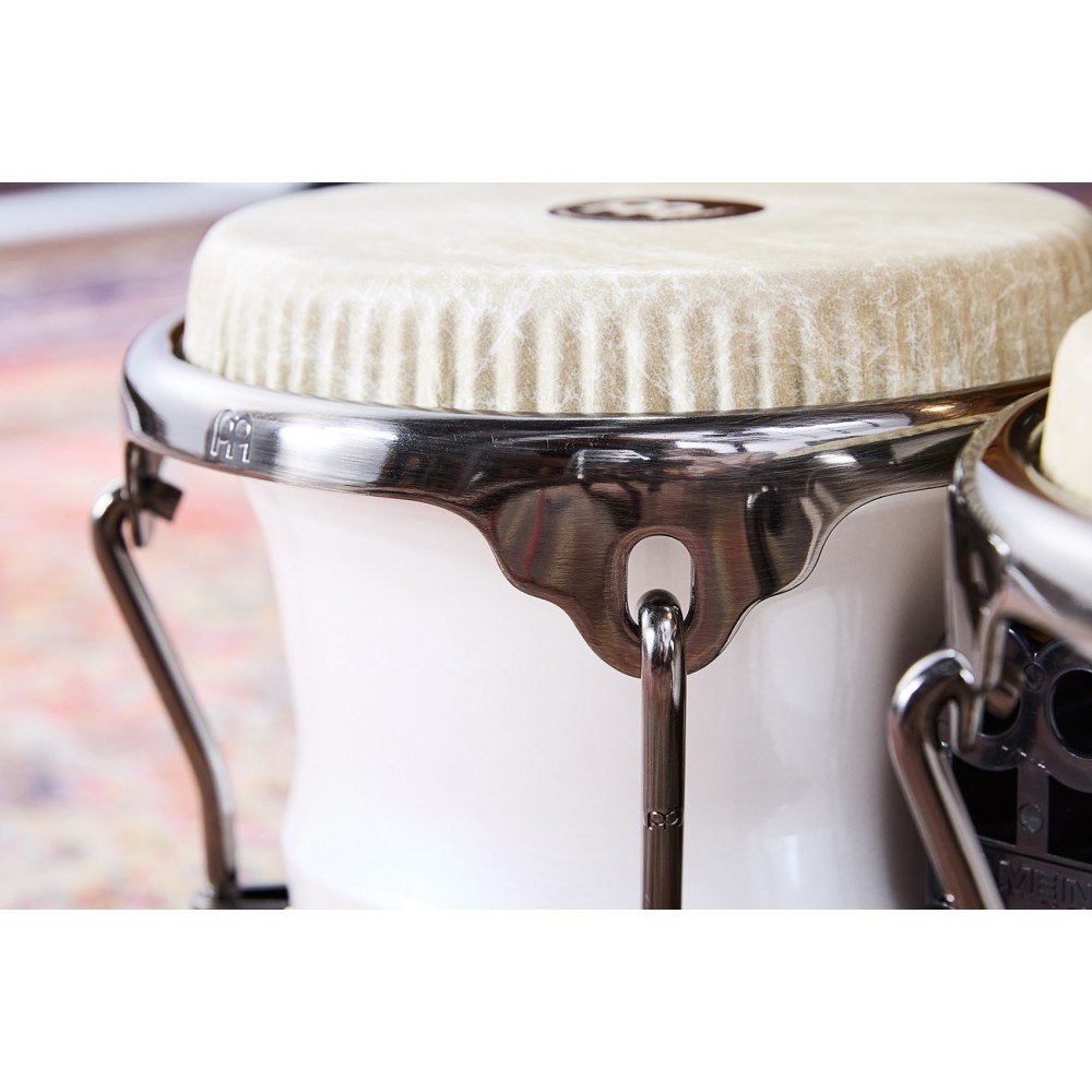 Бонги MEINL RS400PW Artist Series Roberto Serrano Signature Pearl White Bongo