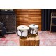 Бонги MEINL RS400PW Artist Series Roberto Serrano Signature Pearl White Bongo