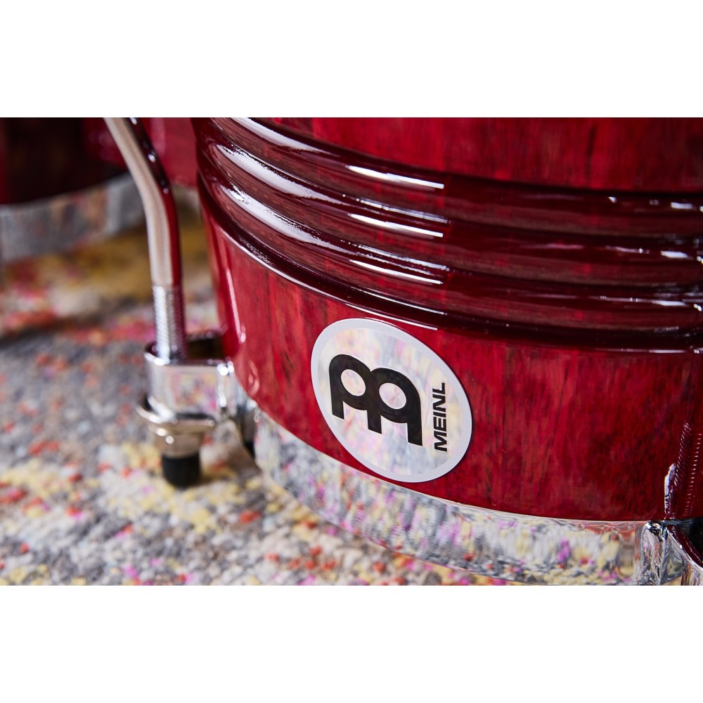Бонги MEINL WB200WRP-CH Marathon© Exclusive Series Wood Bongo Wine Red