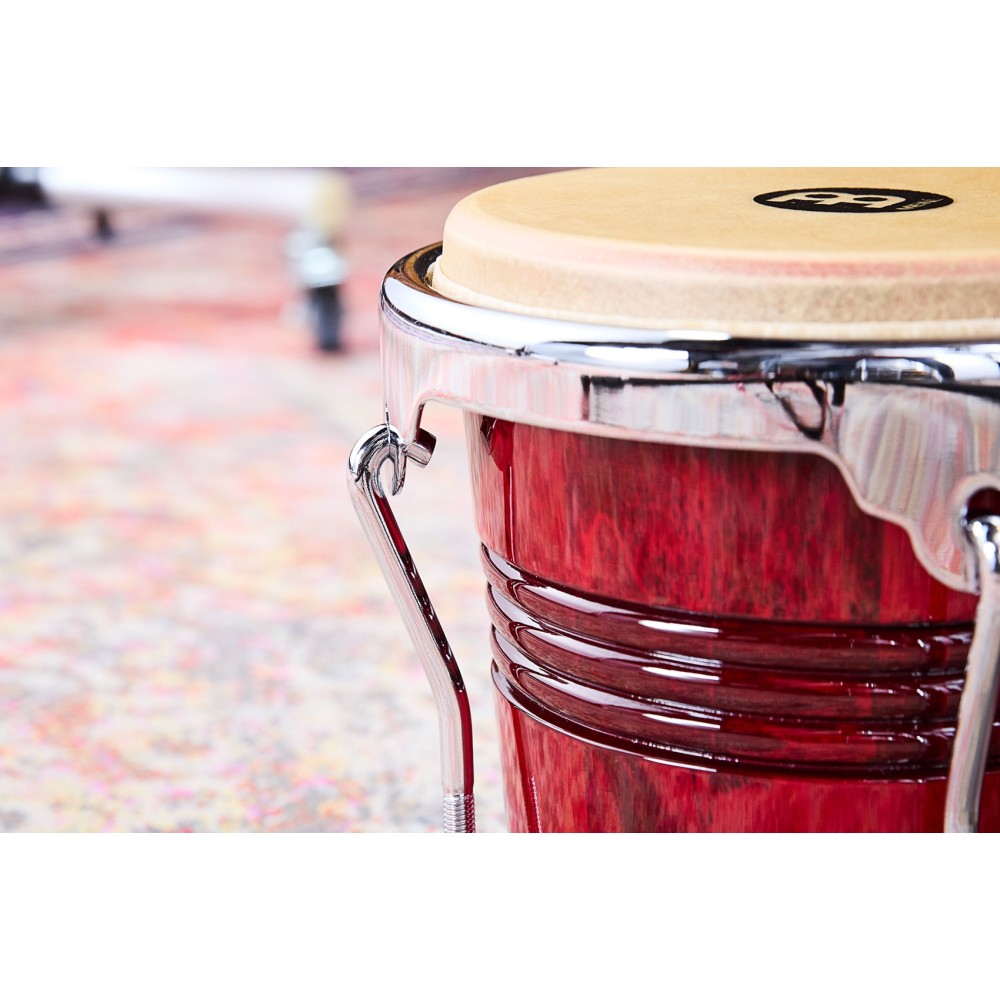 Бонги MEINL WB200WRP-CH Marathon© Exclusive Series Wood Bongo Wine Red