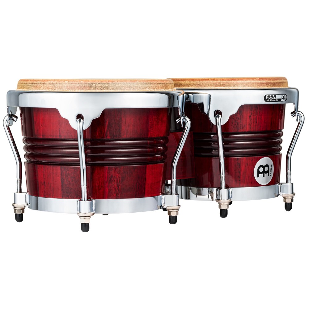 Бонги MEINL WB200WRP-CH Marathon© Exclusive Series Wood Bongo Wine Red