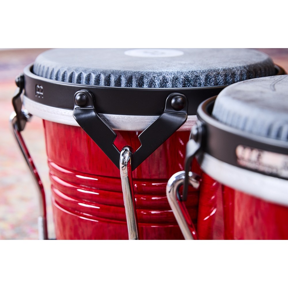 Бонги MEINL WBTR300WR Marathon© Traditional Series Wood Bongo Wine Red