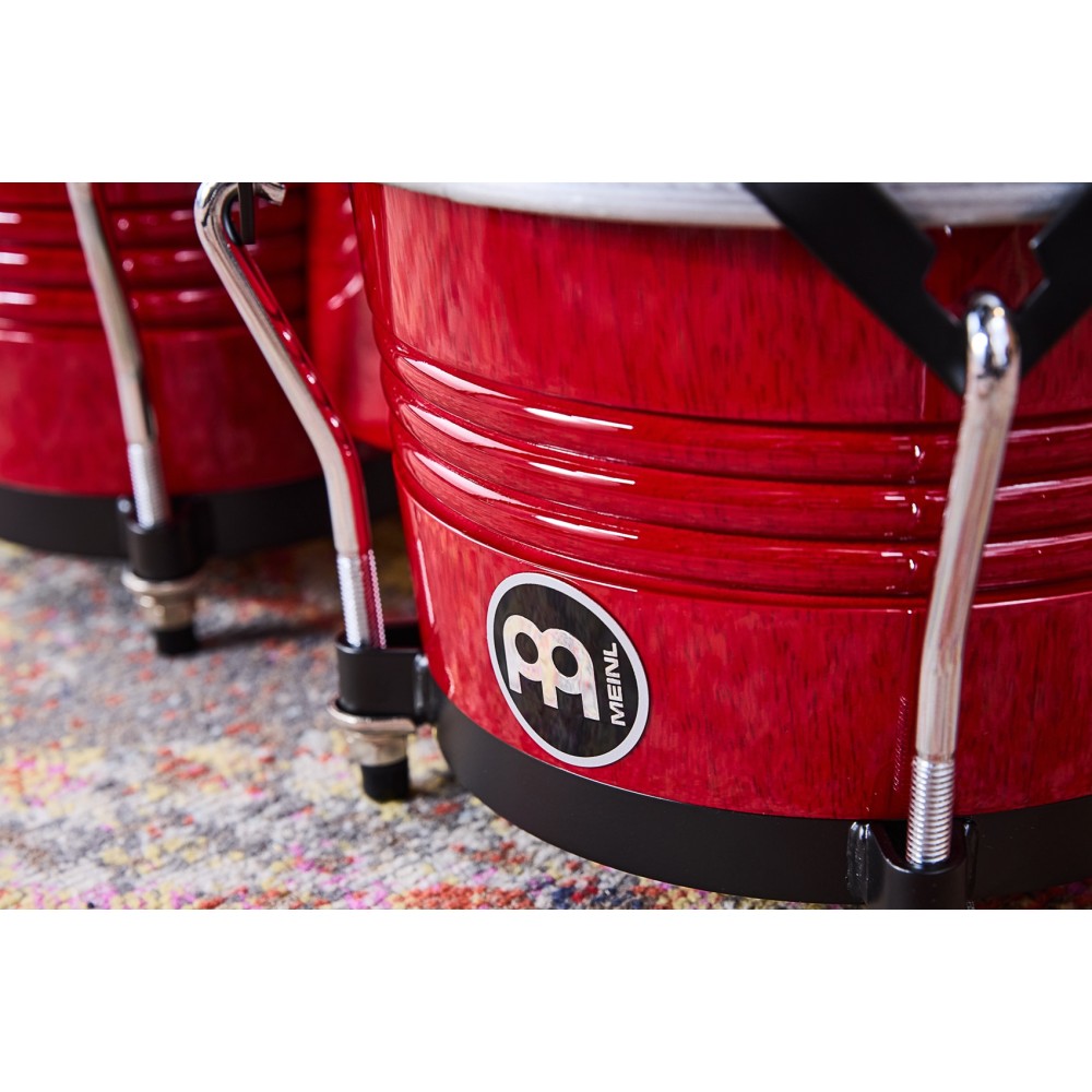 Бонги MEINL WBTR300WR Marathon© Traditional Series Wood Bongo Wine Red