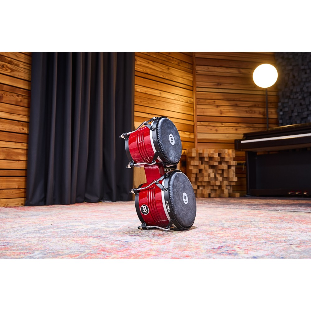 Бонги MEINL WBTR300WR Marathon© Traditional Series Wood Bongo Wine Red