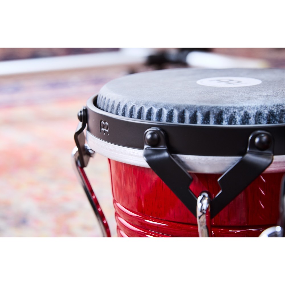 Бонги MEINL WBTR300WR Marathon© Traditional Series Wood Bongo Wine Red