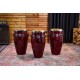Конга MEINL Marathon Exclusive Series Conga 11" Wine Red Chrome MEC11WRP-CH