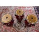 Конга MEINL Marathon Exclusive Series Conga 11" Wine Red Chrome MEC11WRP-CH