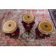 Конга MEINL Marathon Exclusive Series Conga 12 1/2" Wine Red Chrome MEC1212WRP-CH