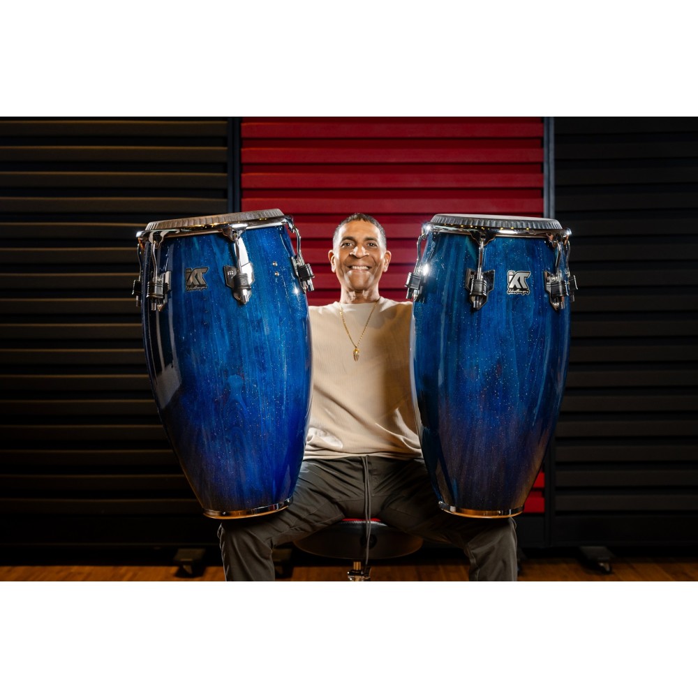 Конга MEINL Artist Series "Kachiro" Thompson Conga 11" Blue Wave WKT11BW Конга MEINL Artist Series "Kachiro" Thompson Conga 11" Blue Wave WKT11BW