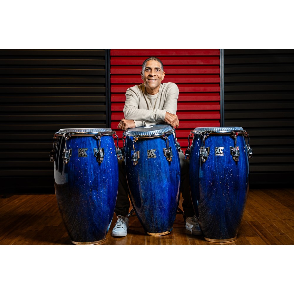 Конга MEINL Artist Series "Kachiro" Thompson Conga 11" Blue Wave WKT11BW Конга MEINL Artist Series "Kachiro" Thompson Conga 11" Blue Wave WKT11BW