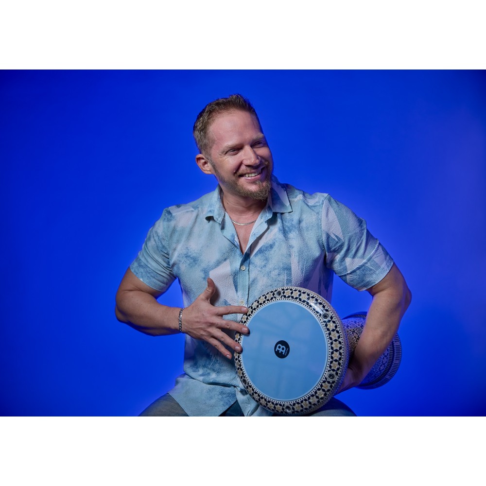 Думбек MEINL Percussion Daood Debu Signature Artisan Edition White Pearl Doumbek AEED6