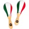 Маракаси MEINL Rawhide Maracas Traditional Mexico Flag MSM3MX