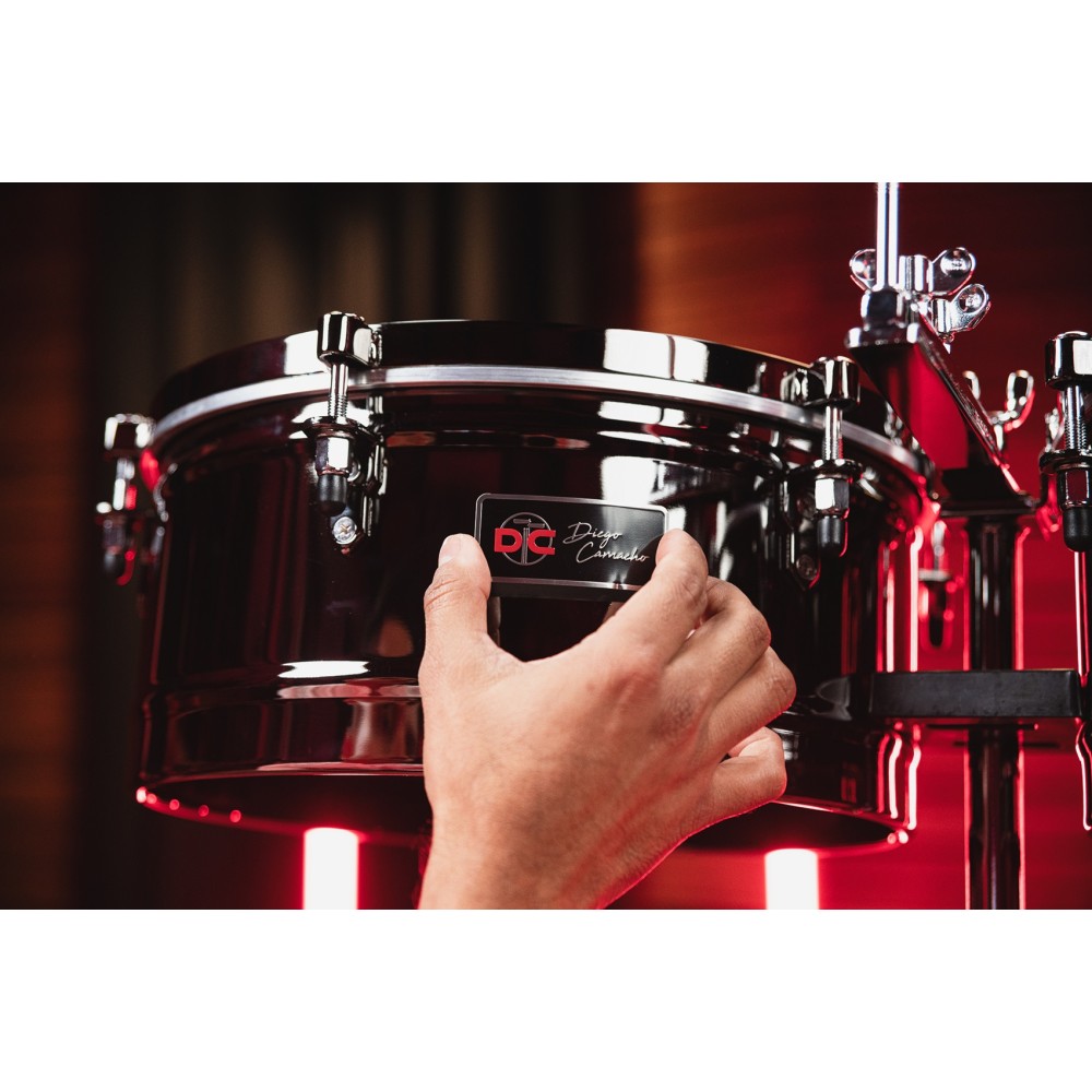 Тімбалес MEINL Artist Series "Diego Camacho" Timbales 14" & 15" Black Diamond DC1415