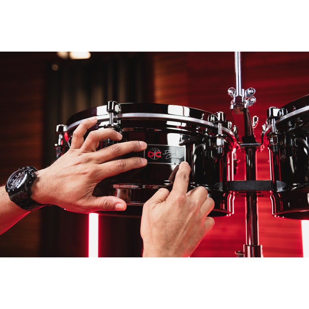 Тімбалес MEINL Artist Series "Diego Camacho" Timbales 14" & 15" Black Diamond DC1415