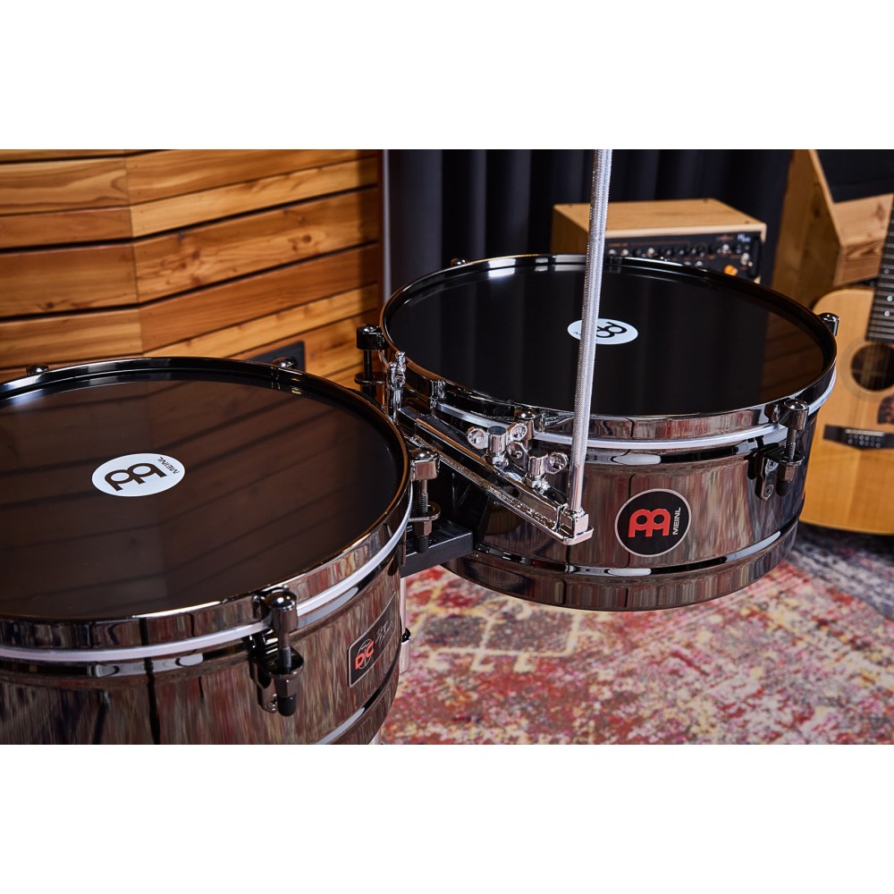 Тімбалес MEINL Artist Series "Diego Camacho" Timbales 14" & 15" Black Diamond DC1415