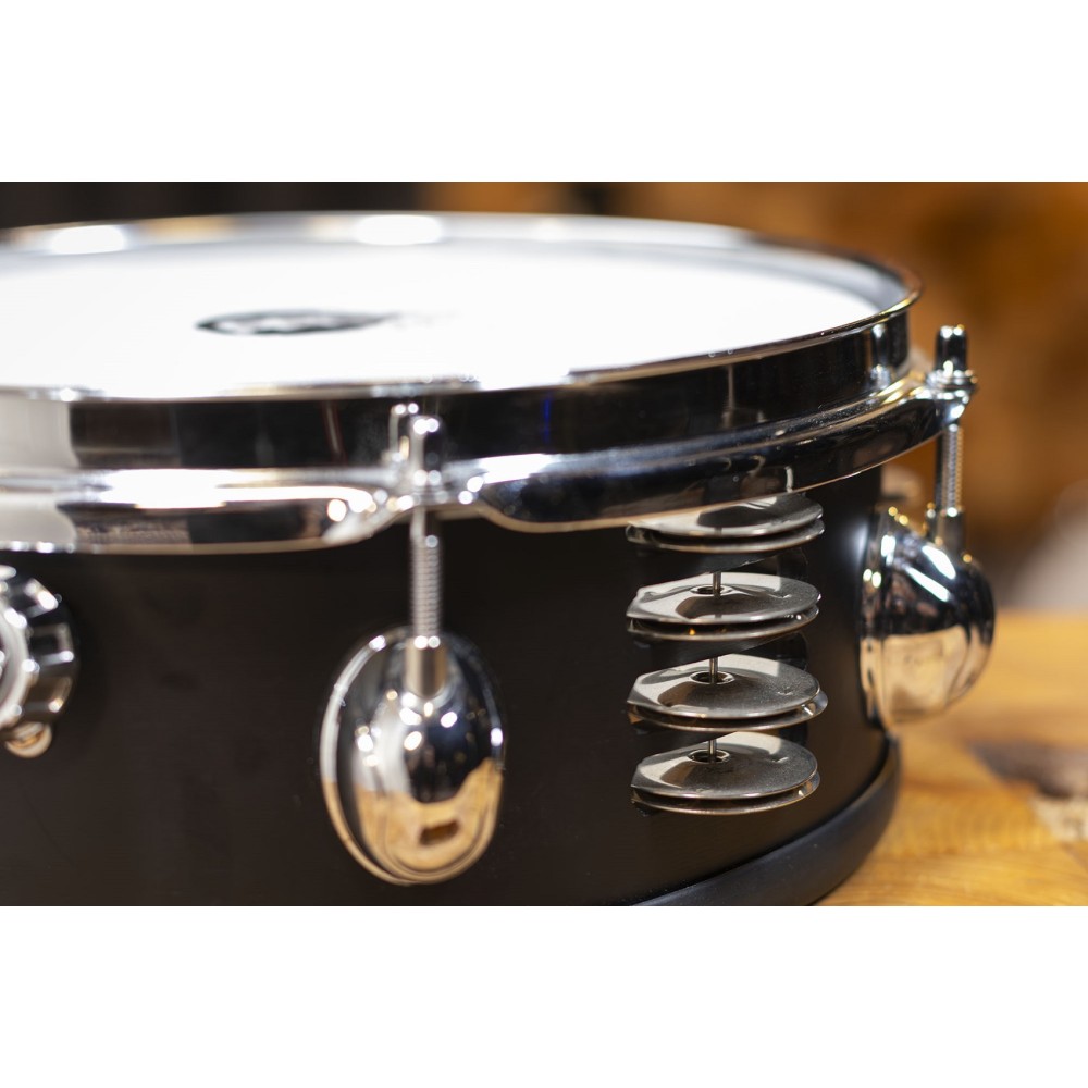 Малий барабан MEINL Compact Jingle Snare Drum 10" Black MPJS