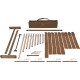 Набір чаймс MEINL Sonic Energy Sound Bath Tube Chime Solfeggio Set, Champagne Gold SBTSETSOL Набір чаймс MEINL Sonic Energy Sound Bath Tube Chime Solfeggio Set, Champagne Gold SBTSETSOL