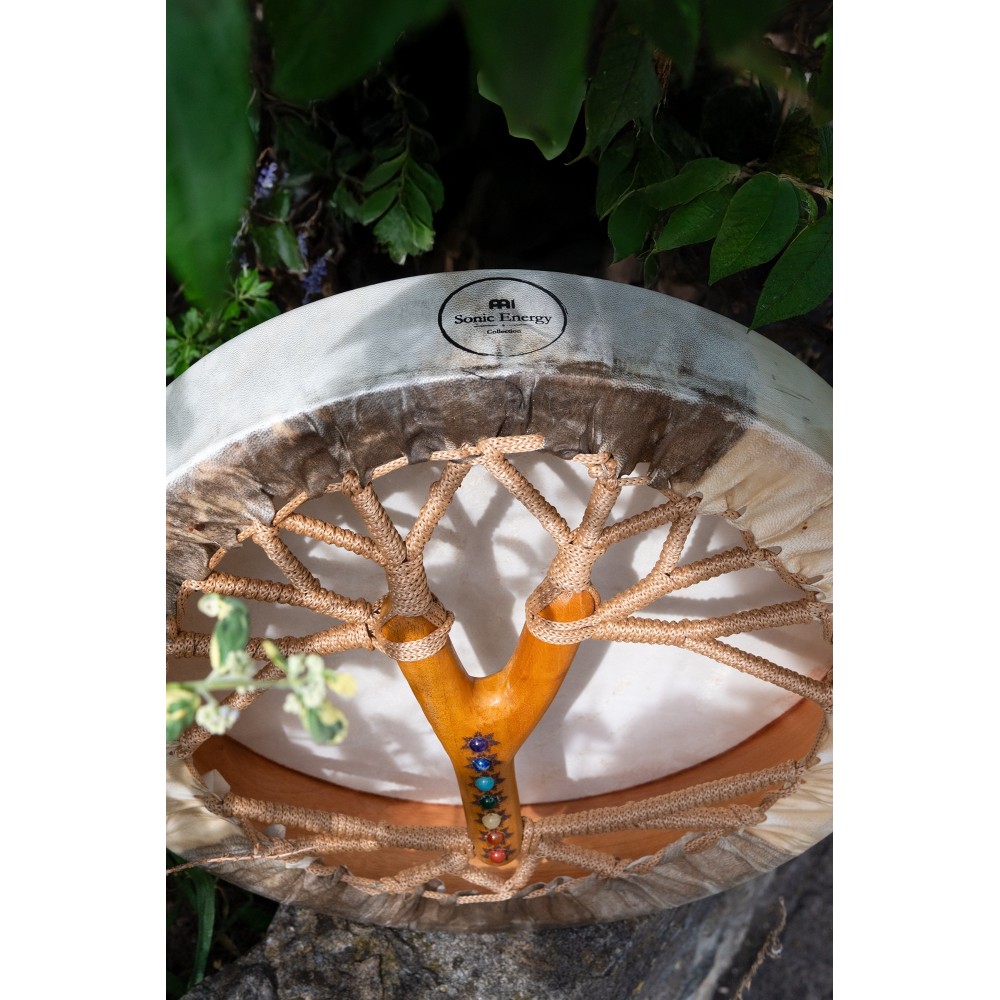 15.35" Фрейм барабан MEINL Sonic Energy Spirit Drum 7 Chakra Gemstones SD15LBCHA 15.35" Фрейм барабан MEINL Sonic Energy Spirit Drum 7 Chakra Gemstones SD15LBCHA