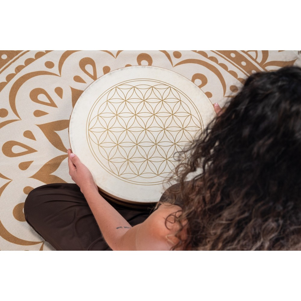 18" Фрейм барабан MEINL Sonic Energy Flower Of Life Wave Drum WD18FOL