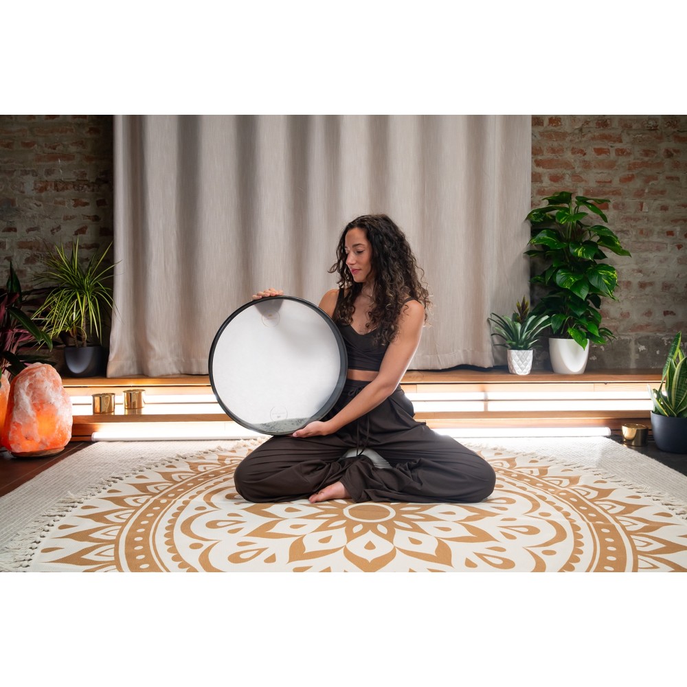 18" Фрейм барабан MEINL Sonic Energy Woven Synthetic Wave Drum WD18WB-WH