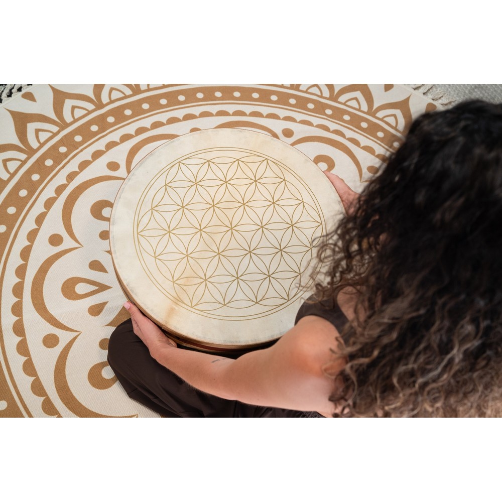 20" Фрейм барабан MEINL Sonic Energy Flower Of Life Wave Drum WD20FOL 20" Фрейм барабан MEINL Sonic Energy Flower Of Life Wave Drum WD20FOL