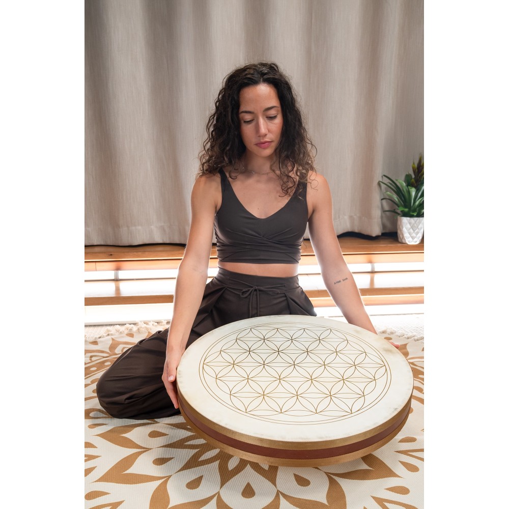 22" Фрейм барабан MEINL Sonic Energy Flower Of Life Wave Drum WD22FOL 22" Фрейм барабан MEINL Sonic Energy Flower Of Life Wave Drum WD22FOL