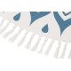 Килим для медитації MEINL Sonic Energy Meditation Rug Navy Blue Floral Design MMR1NB