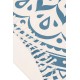 Килим для медитації MEINL Sonic Energy Meditation Rug Navy Blue Floral Design MMR1NB