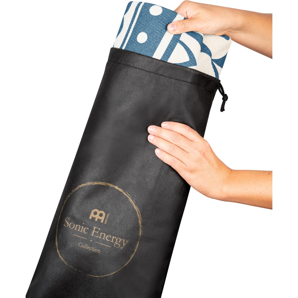 Килим для медитації MEINL Sonic Energy Meditation Rug Navy Blue Floral Design MMR1NB