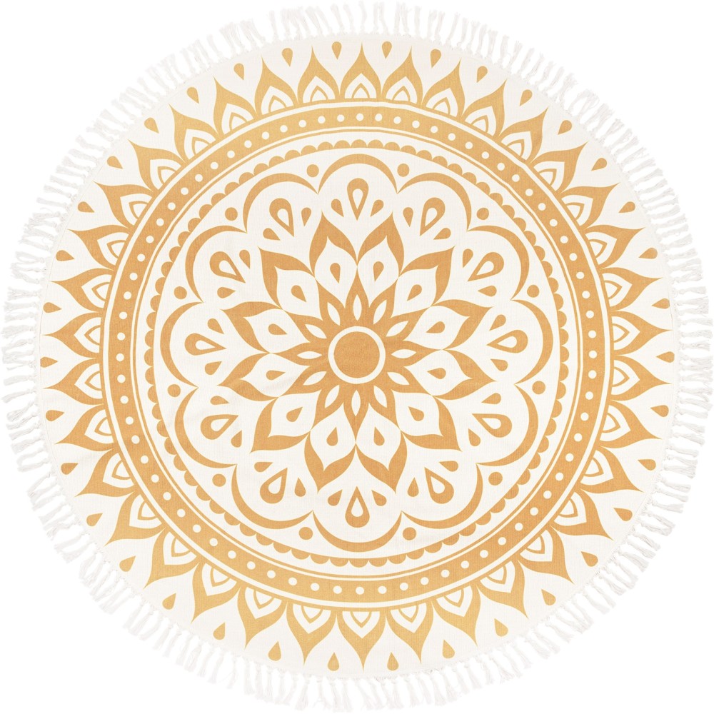 Килим для медитації MEINL Sonic Energy Meditation Rug Vintage Gold Floral Design MMR1VG