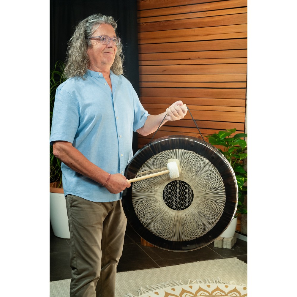 24" Гонг MEINL Sonic Energy Soundscape Gong Flower of Life GFOL24 24" Гонг MEINL Sonic Energy Soundscape Gong Flower of Life GFOL24