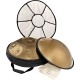 22" Хендпан MEINL Sonic Energy Sensory Handpan D Amara Vintage Gold HPSTL101 22" Хендпан MEINL Sonic Energy Sensory Handpan D Amara Vintage Gold HPSTL101