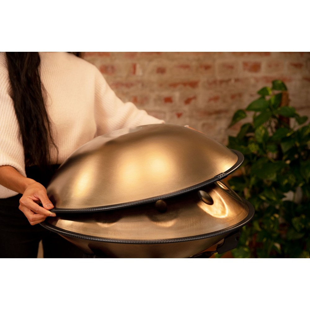 22" Хендпан MEINL Sonic Energy Sensory Handpan D Amara Vintage Gold HPSTL101 22" Хендпан MEINL Sonic Energy Sensory Handpan D Amara Vintage Gold HPSTL101