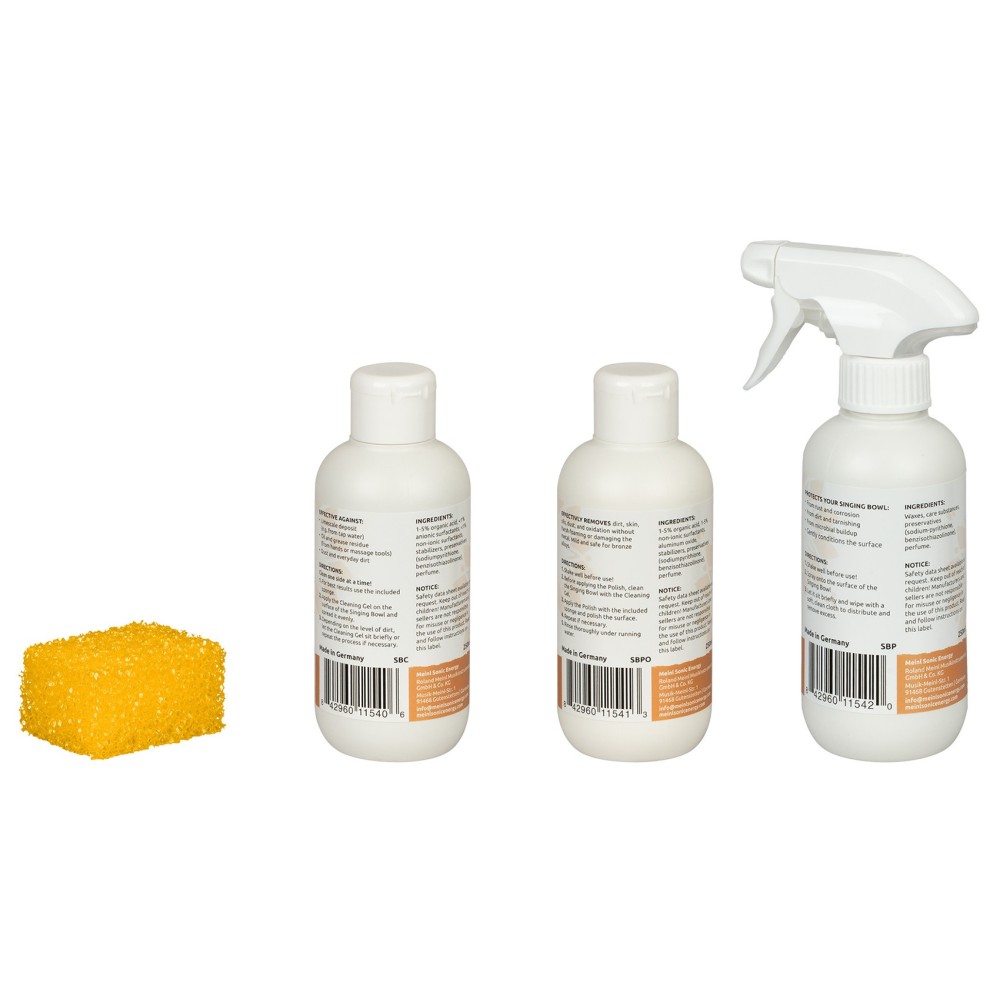 Набір за доглядом співочих чаш MEINL Sonic Energy Singing Bowl Care Protectant Set SBCS Набір за доглядом співочих чаш MEINL Sonic Energy Singing Bowl Care Protectant Set SBCS