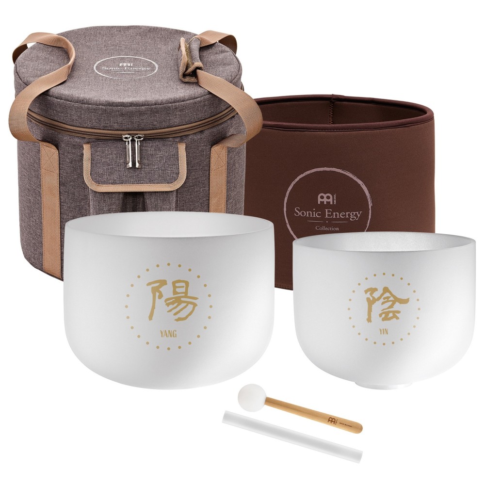 Набір співаючих чаш MEINL Sonic Energy TCM Crystal Singing Bowl Yin & Yang Set TCMCSBSET2 Набір співаючих чаш MEINL Sonic Energy TCM Crystal Singing Bowl Yin & Yang Set TCMCSBSET2