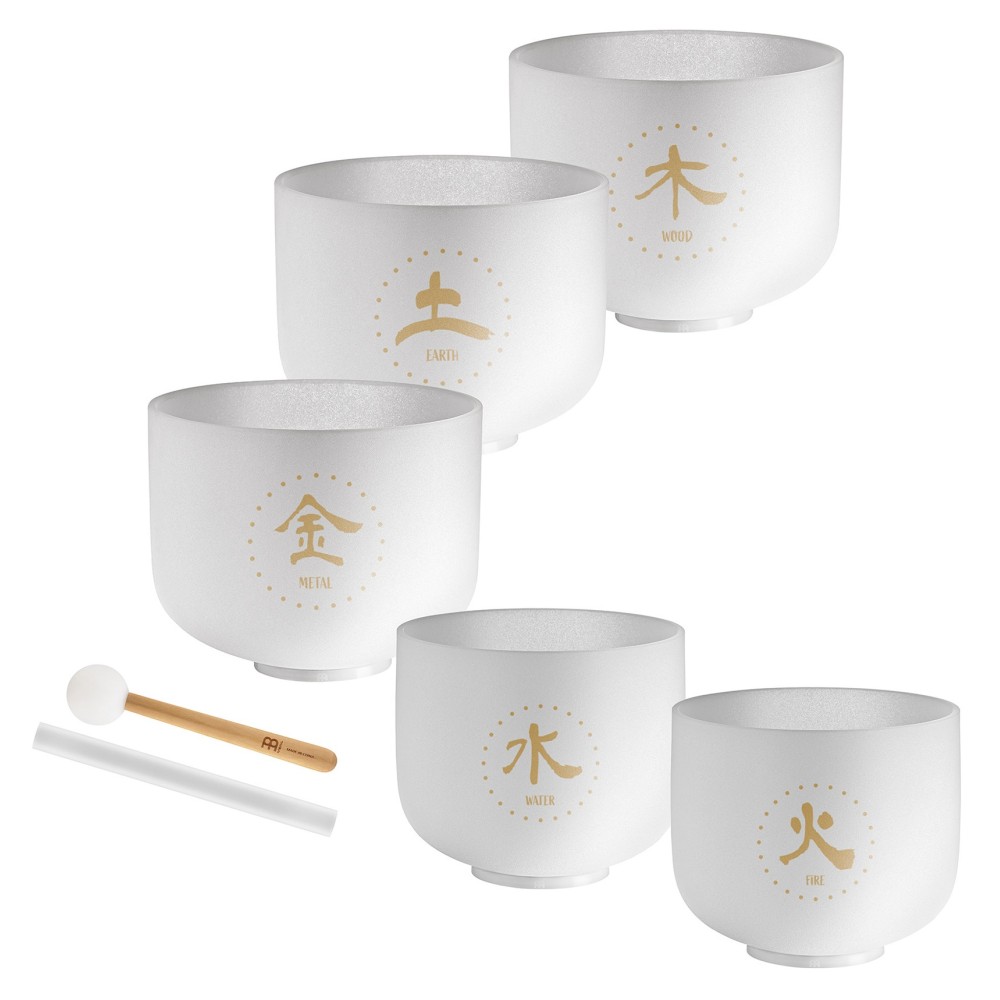 Набір співаючих чаш MEINL Sonic Energy TCM Crystal Singing Bowl Elements Set TCMCSBSET5