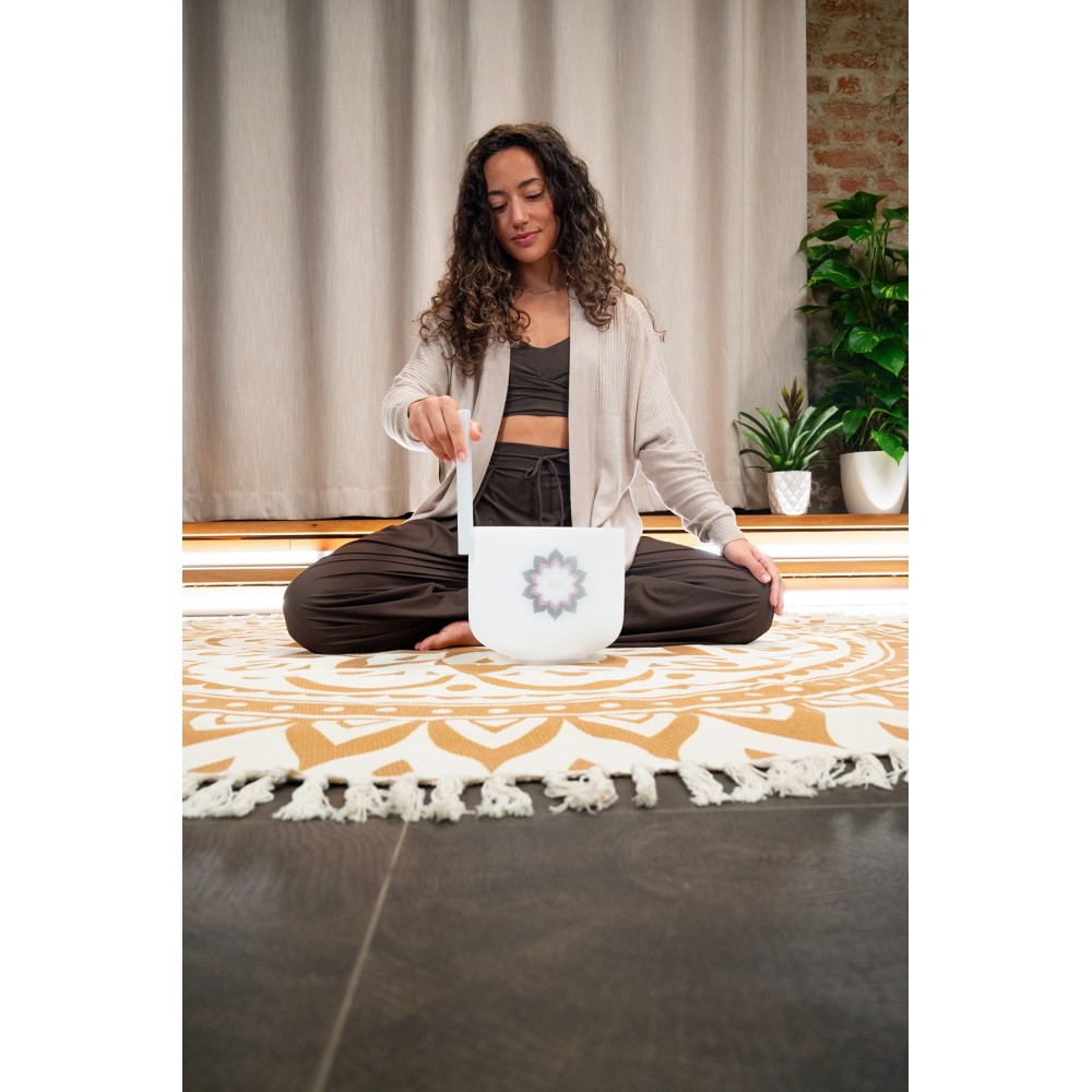 9" Співоча чаша MEINL Sonic Energy Crystal Singing Bowl Lotus Flower CSB432LF 9" Співоча чаша MEINL Sonic Energy Crystal Singing Bowl Lotus Flower CSB432LF